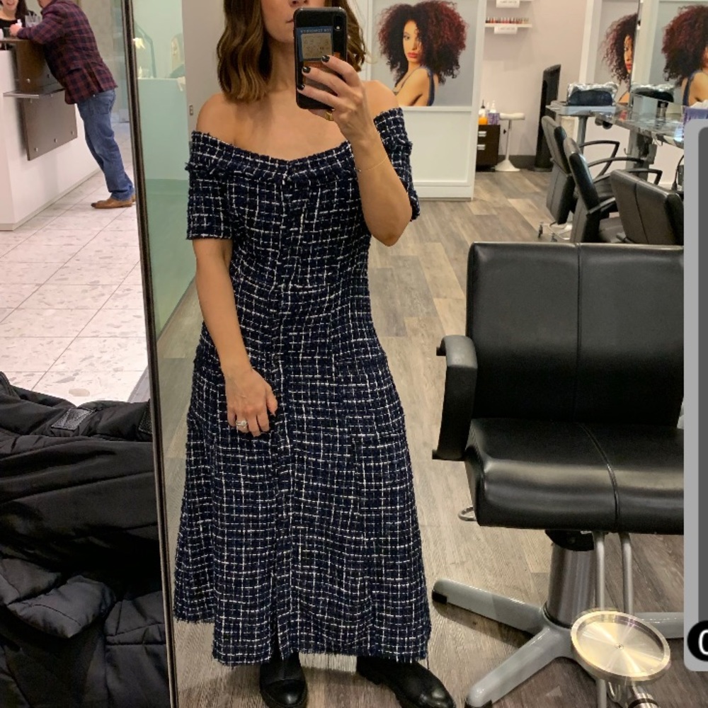 Zara tweed dress